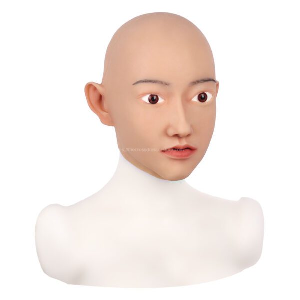 Realistic Silicone Head Mask Crossdresser Masks Female Aneesha (3)