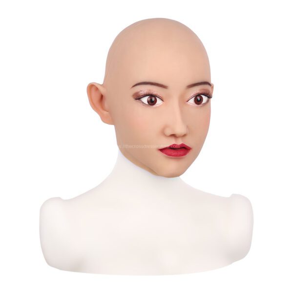 Realistic Silicone Head Mask Crossdresser Masks Female Aneesha (5)