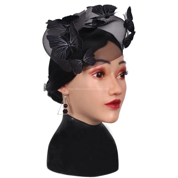 Realistic Silicone Head Mask Crossdresser Masks Female Avalon (1)