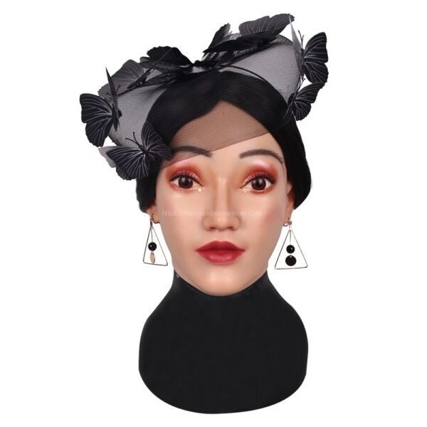 Realistic Silicone Head Mask Crossdresser Masks Female Avalon (12)
