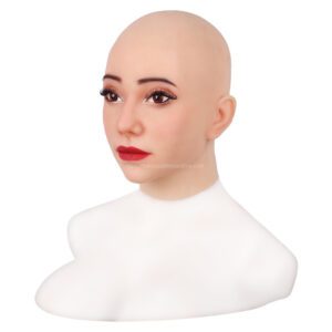 Realistic Silicone Head Mask Crossdresser Masks Female Belinda (10)