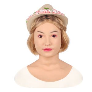 Realistic Silicone Head Mask Crossdresser Masks Female Caroline (6)
