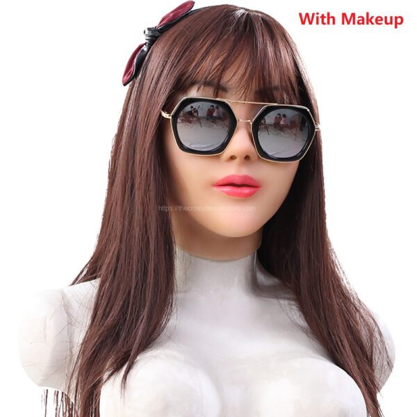 Realistic Silicone Head Mask Crossdresser Masks Female Destiny (1)