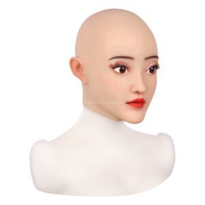 Realistic Silicone Head Mask Crossdresser Masks Female Hayley (6)