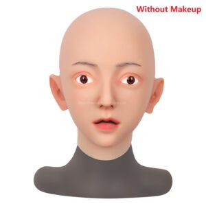 Realistic Silicone Head Mask Crossdresser Masks Female Kris (2)