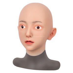 Realistic Silicone Head Mask Crossdresser Masks Female Kris (3)