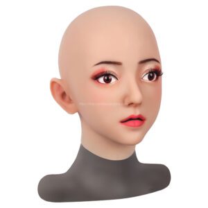 Realistic Silicone Head Mask Crossdresser Masks Female Kris (7)