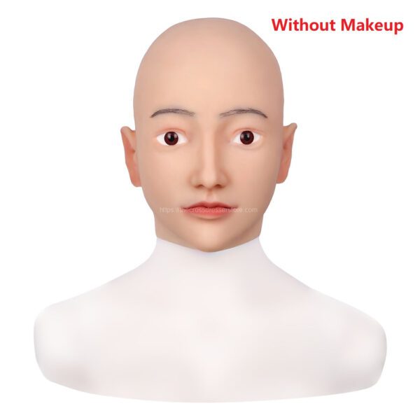 Realistic Silicone Head Mask Crossdresser Masks Female Lilah (2)