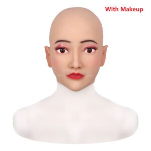 Realistic Silicone Head Mask Crossdresser Masks Female Lilah (4)