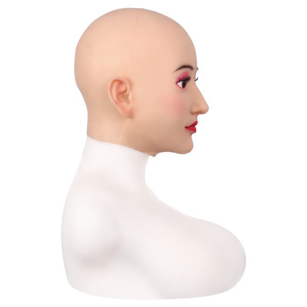 Realistic Silicone Head Mask Crossdresser Masks Female Lilah (7)