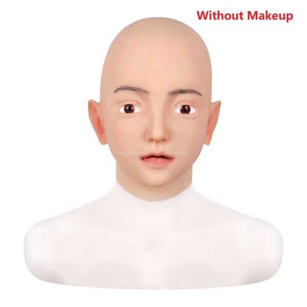 Realistic Silicone Head Mask Crossdresser Masks Female Nicole (7)