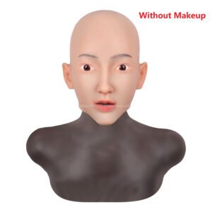 Realistic Silicone Head Mask Crossdresser Masks Female V4 Sarah (2)