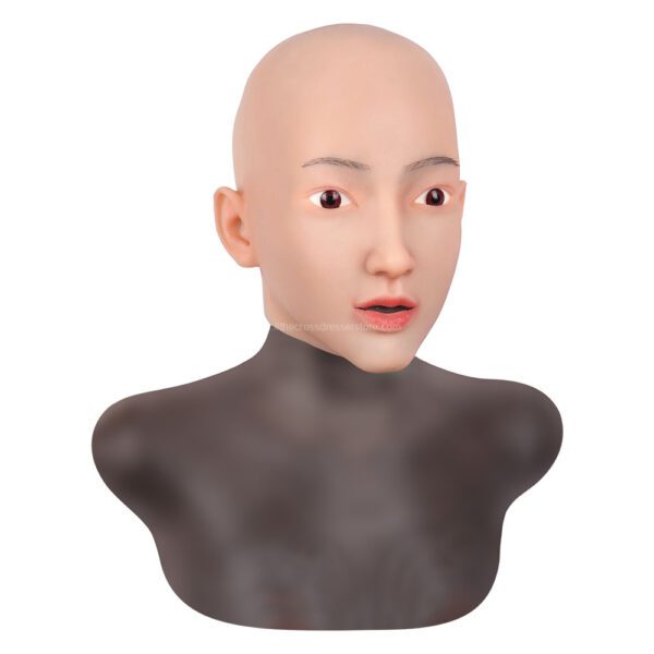 Realistic Silicone Head Mask Crossdresser Masks Female V4 Sarah (3)