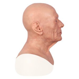 Realistic Silicone Head Mask Crossdresser Masks with Shoulder Male Tom (4)