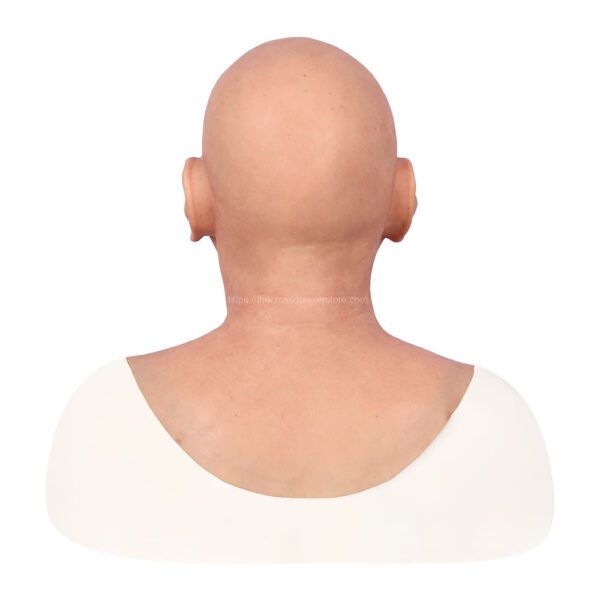 Realistic Silicone Head Mask Crossdresser Masks with Shoulder Male Tom (5)