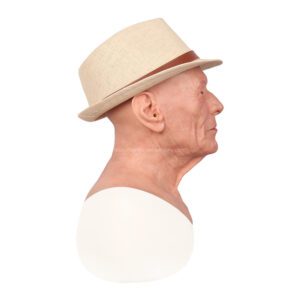 Realistic Silicone Head Mask Crossdresser Masks with Shoulder Male Tom (8)