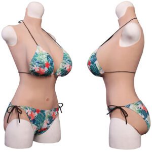 Silicone Breast Forms Upper Bodysuit Full Bodysuit Skinsuit (5)