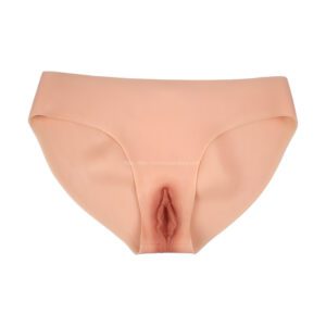 Silicone Brief Functional Triangle Fake Vagina Pant Crossdresser Underwear (19)