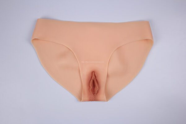 Silicone Brief Functional Triangle Fake Vagina Pant Crossdresser Underwear(54)
