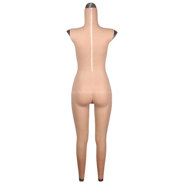 Silicone Full Bodysuit Crossdresser Bodysuits Full Length V4 D Cup Size M (10)