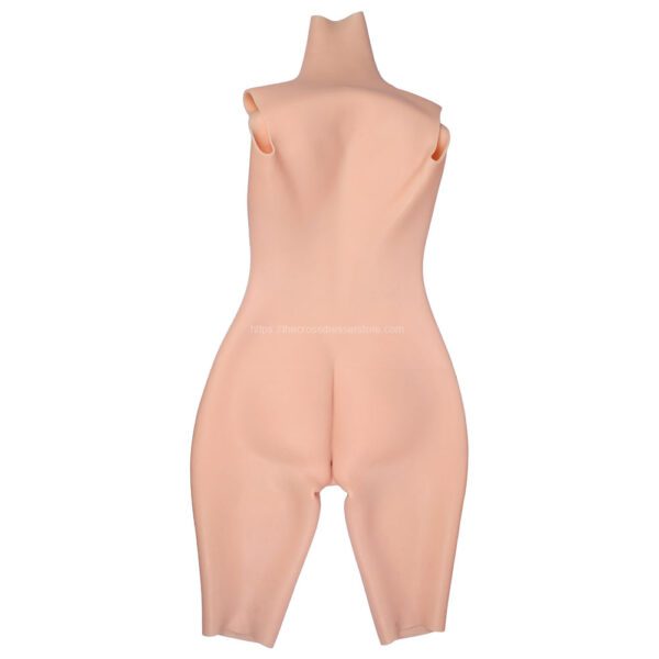 Silicone Full Bodysuit Crossdresser Bodysuits Half Length V4 D Cup Size M (6)