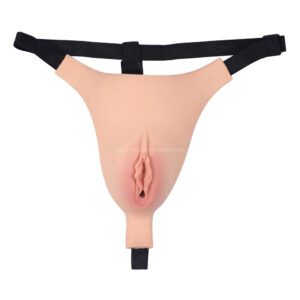 Silicone Gaff T-back Tong Vagina Pant Crossdresser Underwear (3)