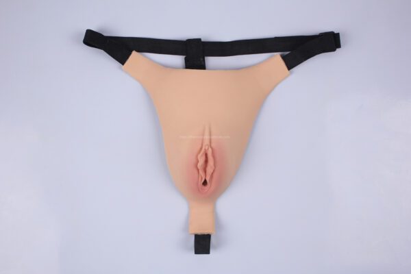 Silicone Gaff T-back Tong Vagina Pant Crossdresser Underwear(19)