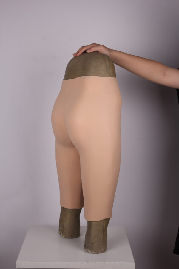 Silicone Vagina Panties Fake Vagina Pant Half Length Standard Size(24)