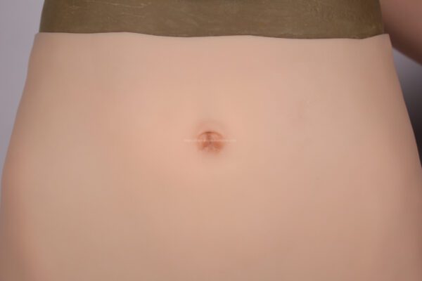 Silicone Vagina Panties Fake Vagina Pant Half Length Standard Size(33)