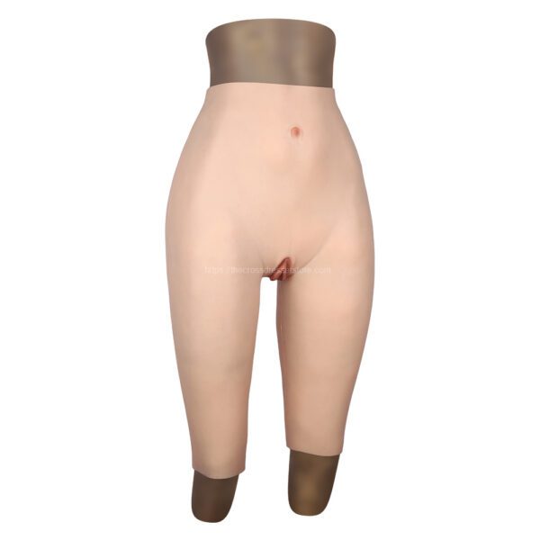 Silicone Vagina Panties Fake Vagina Pant Hip Enhance Half Length Standard Size (3)