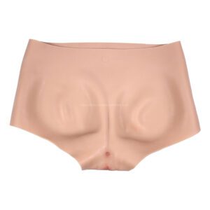 Silicone Vagina Panties Fake Vagina Pant Hip Enhance Quarter Length Size L (10)