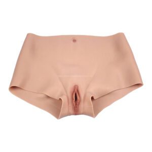Silicone Vagina Panties Fake Vagina Pant Hip Enhance Quarter Length Size L (9)