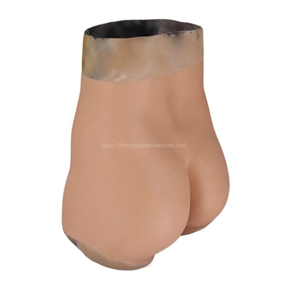 Silicone Vagina Panties Fake Vagina Pant Hip Enhance Quarter Length V6 Size L (2)