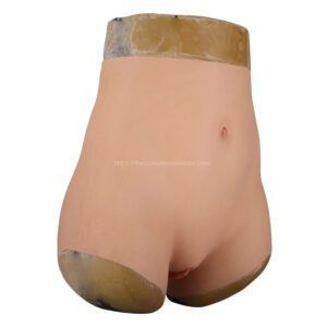Silicone Vagina Panties Fake Vagina Pant Hip Enhance Quarter Length V6 Size L (4)