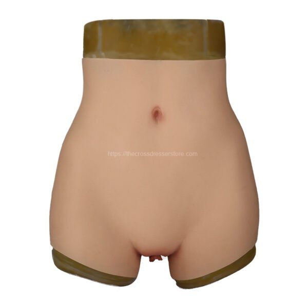 Silicone Vagina Panties Fake Vagina Pant Hip Enhance Quarter Length V6 Size M (5)