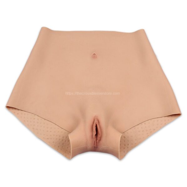 Silicone Vagina Panties Fake Vagina Pant Hip Enhance Quarter Length V6 Size S (8)