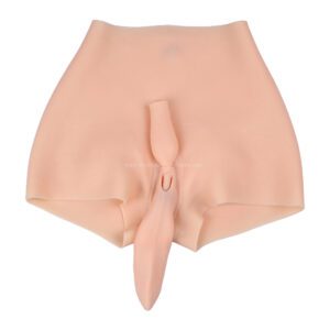 Silicone Vagina Panties Functional Fake Vagina Pant Hip Enhance Quarter Length (11)