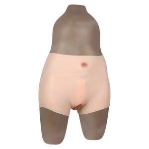 Silicone Vagina Panties Functional Fake Vagina Pant Hip Enhance Quarter Length (12)