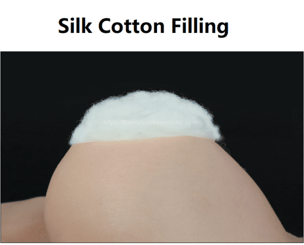 silicone breast forms silk cotton filling-r1