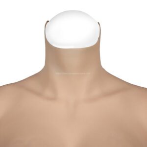 high neck silicone breast forms crossdresser boobs breastplate v7 d cup men size l (8)