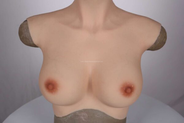 high neck silicone breast forms crossdresser boobs breastplate v7 skin details (8)