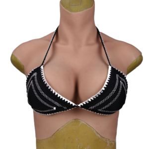 high neck silicone breast forms crossdresser boobs breastplate v7 h cup men size l