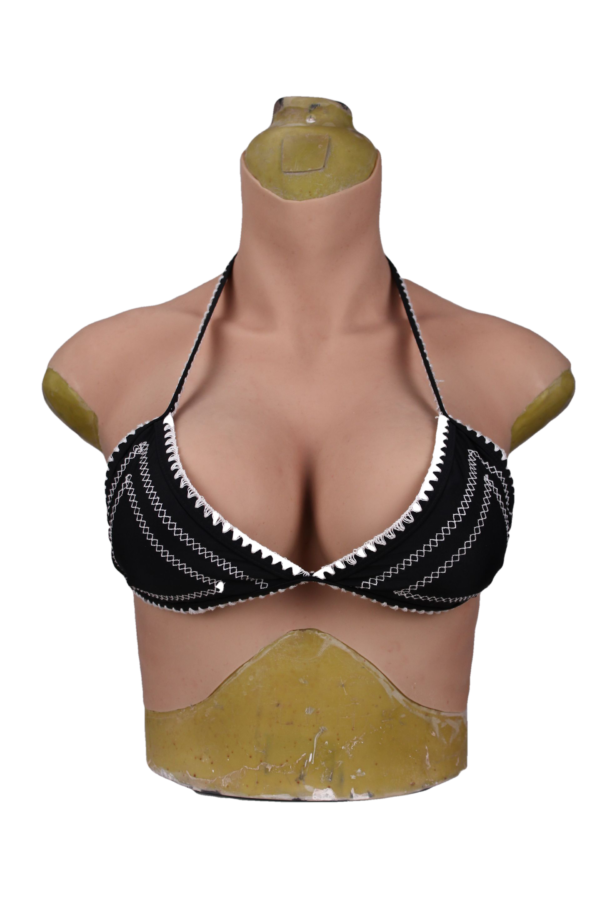 high neck silicone breast forms crossdresser boobs breastplate v7 h cup men size l