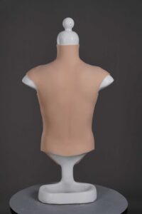 high neck silicone breast forms half body crossdresser boobs v8 e cup size l (9)