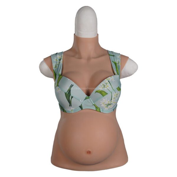 pregnancy belly pregnant woman suit with silicone breasts v4 4 months (1)