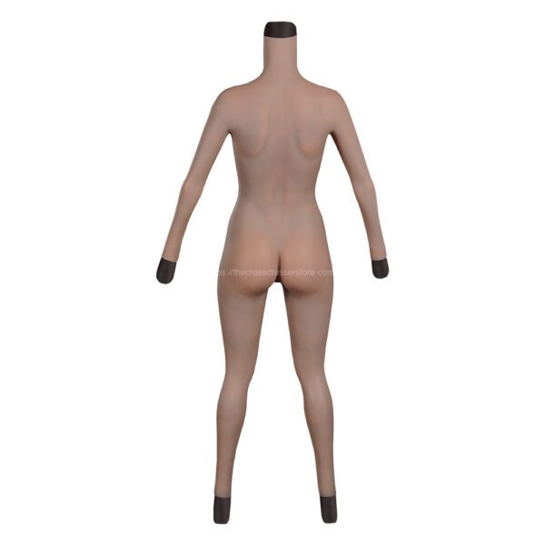 silicone full bodysuit crossdresser bodysuits long sleeve full length v8 c cup size s (5)