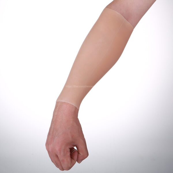 silicone limb cover skin scars cover sleeve for calf legs & arms 26cm (11)