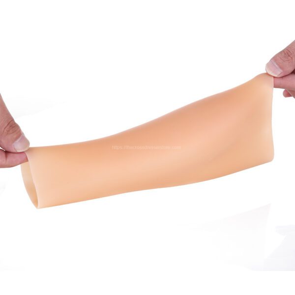 silicone limb cover skin scars cover sleeve for calf legs & arms 26cm (20)
