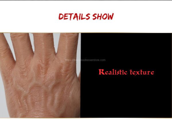 silicone muscle gloves strong arms realistic male skin 61cm (9)