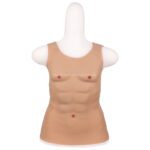 silicone muscle suits upper bodysuit fake muscle suit without arms v4 (1)